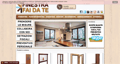 Desktop Screenshot of finestrafaidate.com